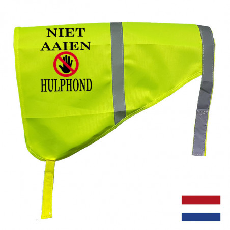 Niet aaien hulphond Gelb