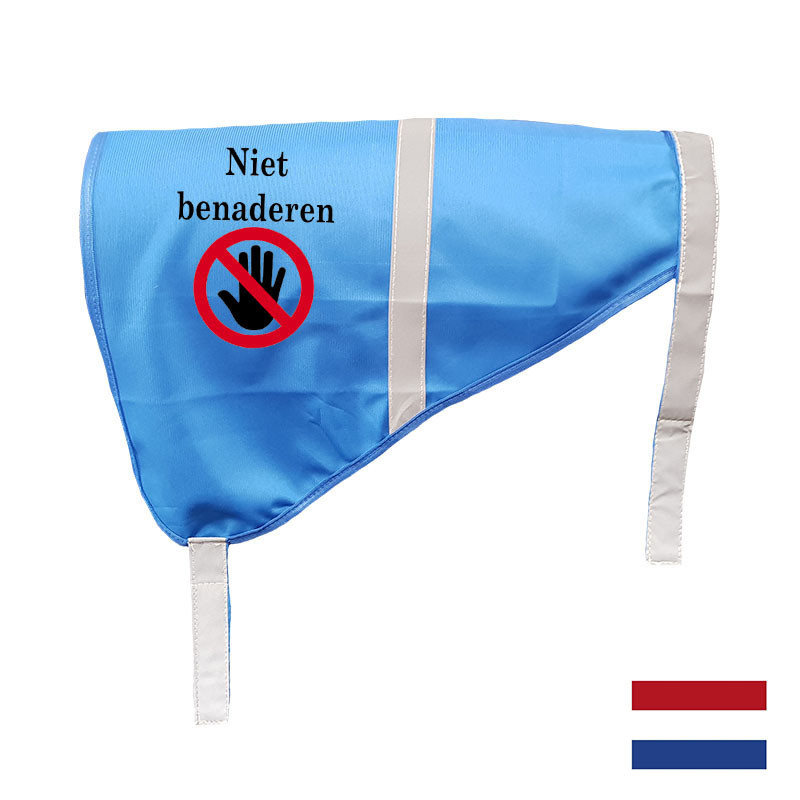 Niet benaderen Blau