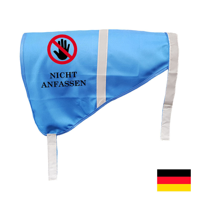 Nicht Anfassen Blau